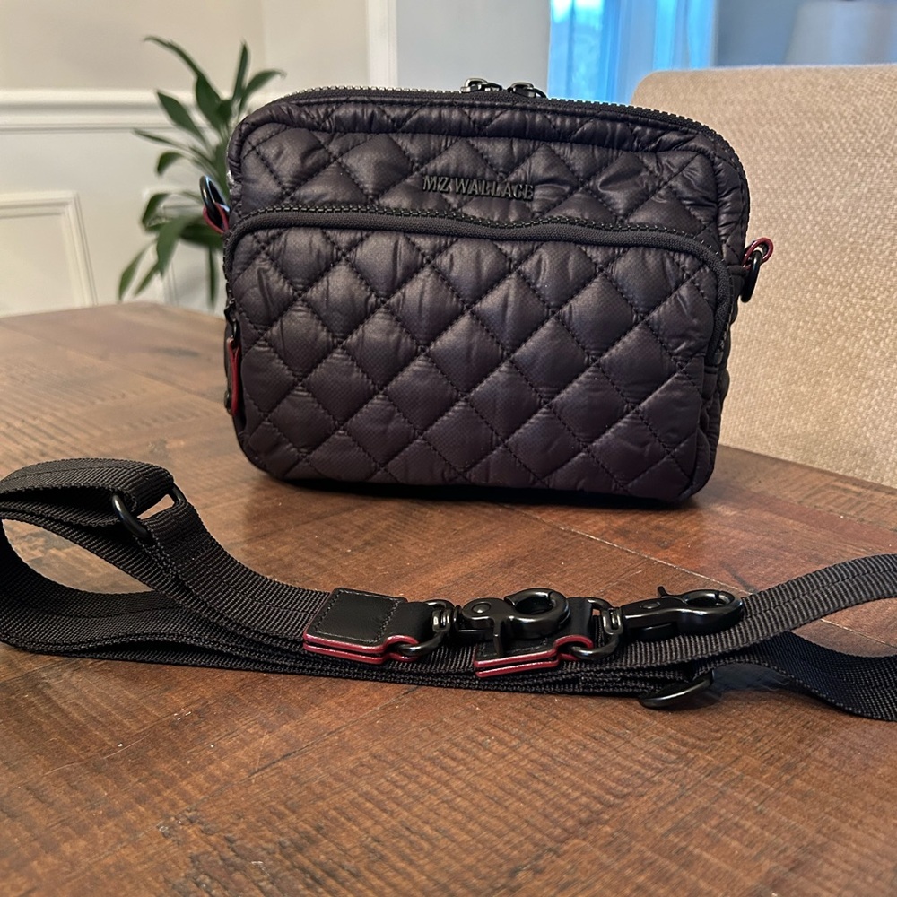 MZ Wallace black Camera Bag EUC